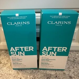 Clarins ReFreshing After Sun Gel & Soothing After Sun Balm Face and Body